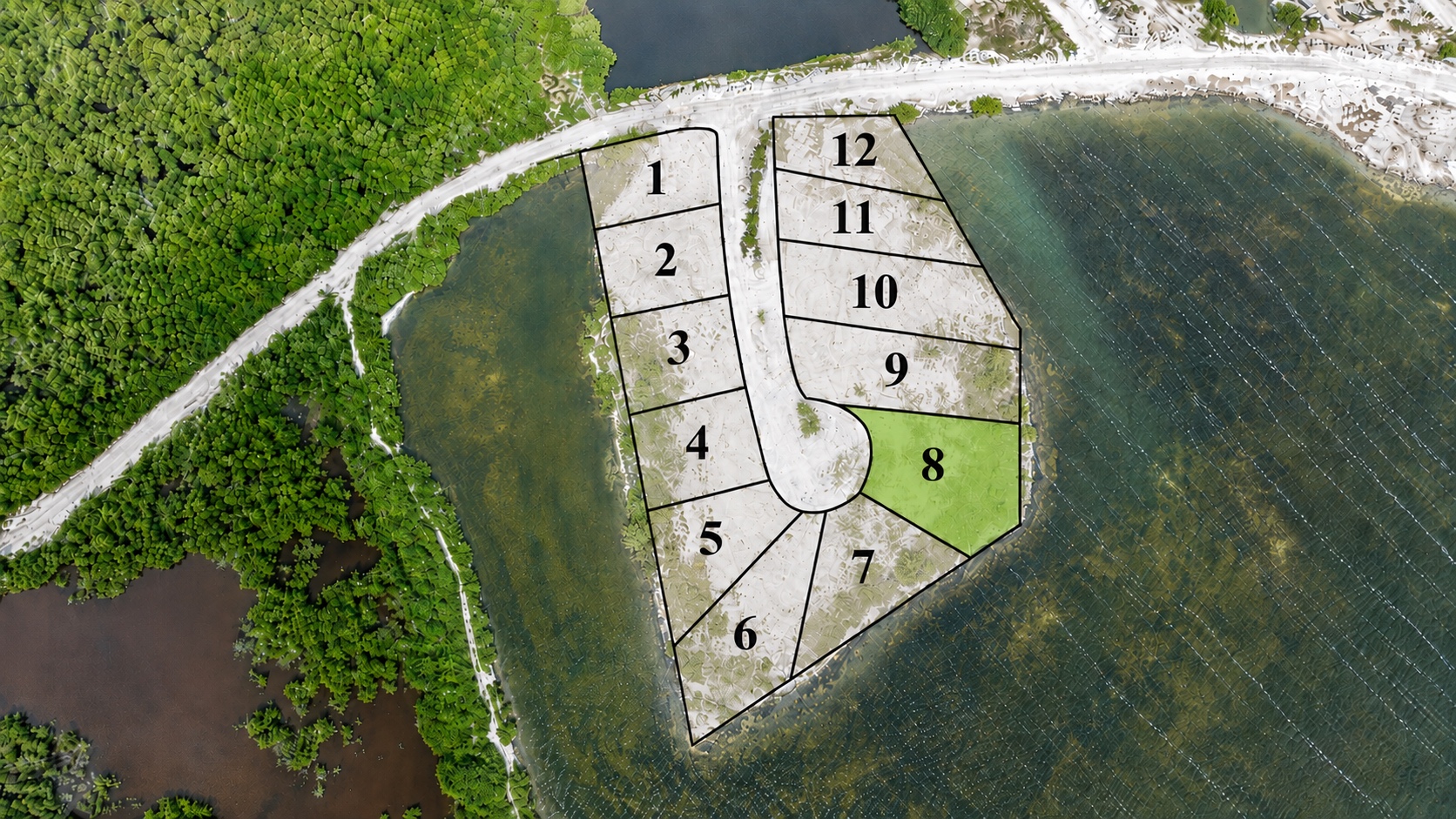 Lot 8 – Premier Waterfront Parcel at Paradise Island, Mahogany Bay