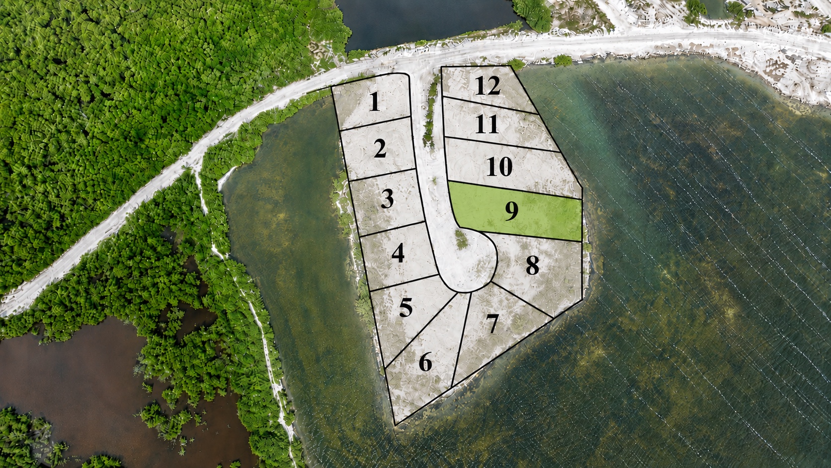 Lot 9 – Luxury Waterfront Homesite at Paradise Island, Mahogany Bay