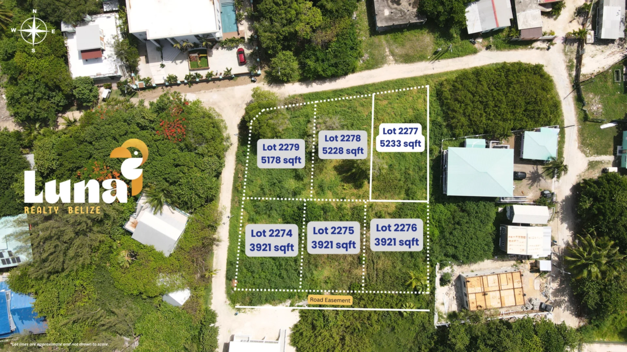 Residential Lot in San Pablo, Ambergris Caye - Parcel 2277