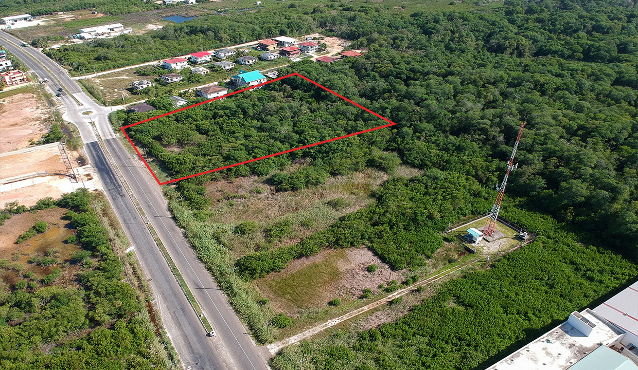 3 Acres 3.5 miles Philip Goldson Hwy