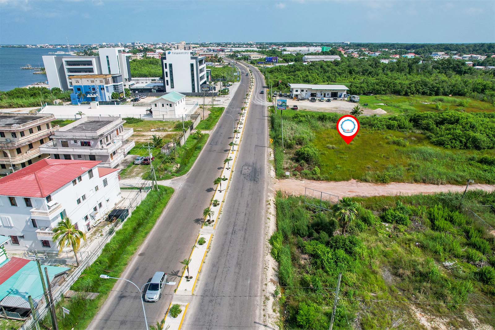 6 Acres Prime Land on Philip Goldson Highway