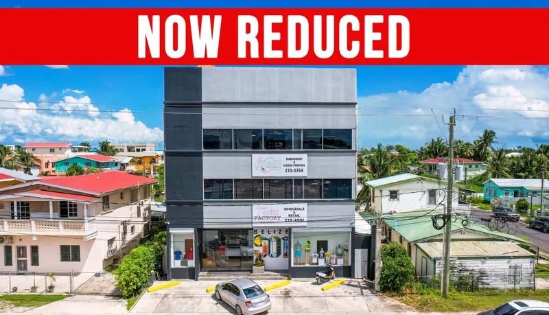REDUCED: 4 Story Commercial Building on Philip Goldson Highway