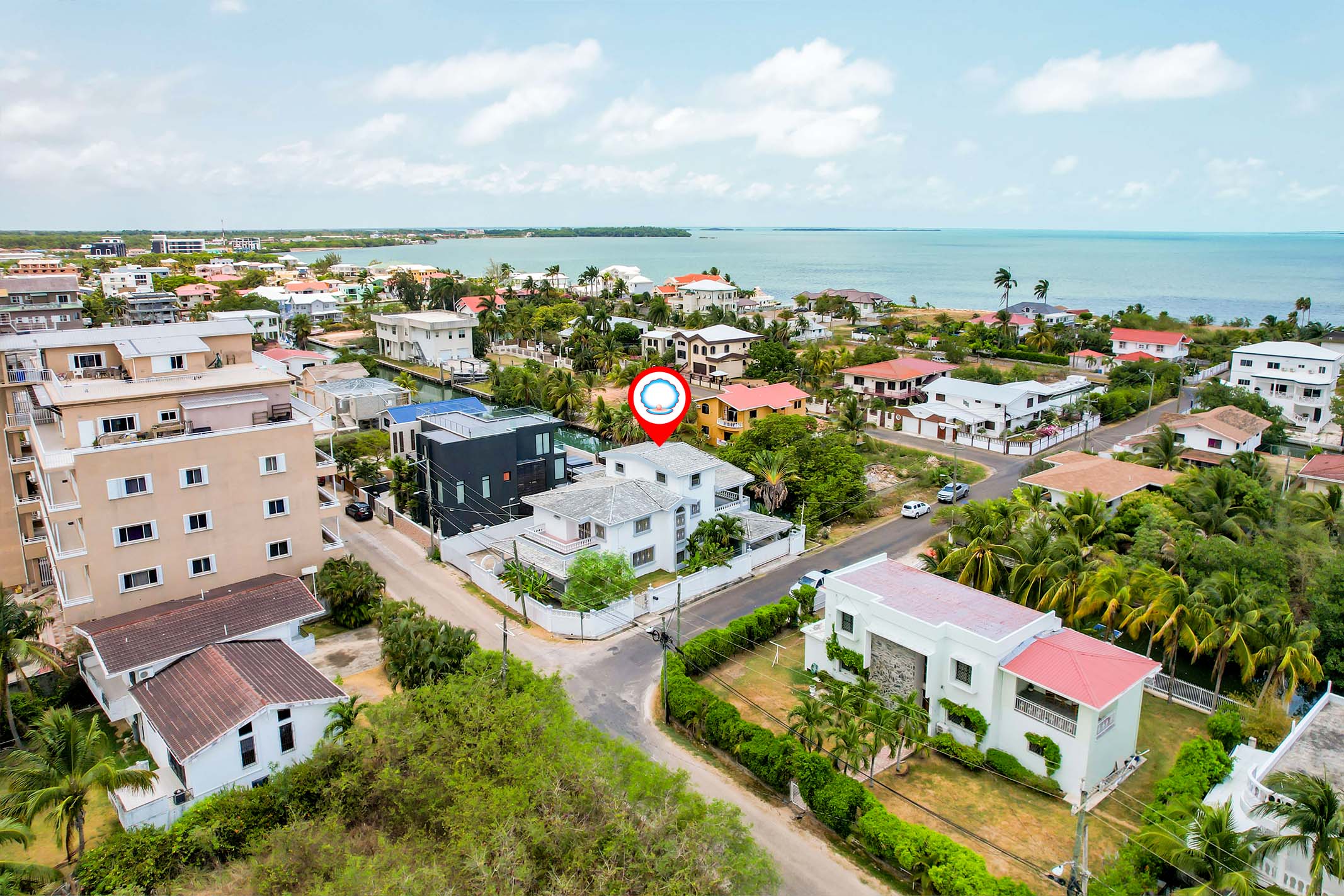 Canal-Front Residential Home in Bella Vista, Belize City!