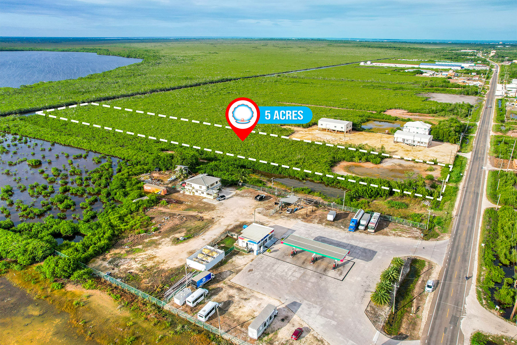 5-Acre George Price Highway Property, Belize