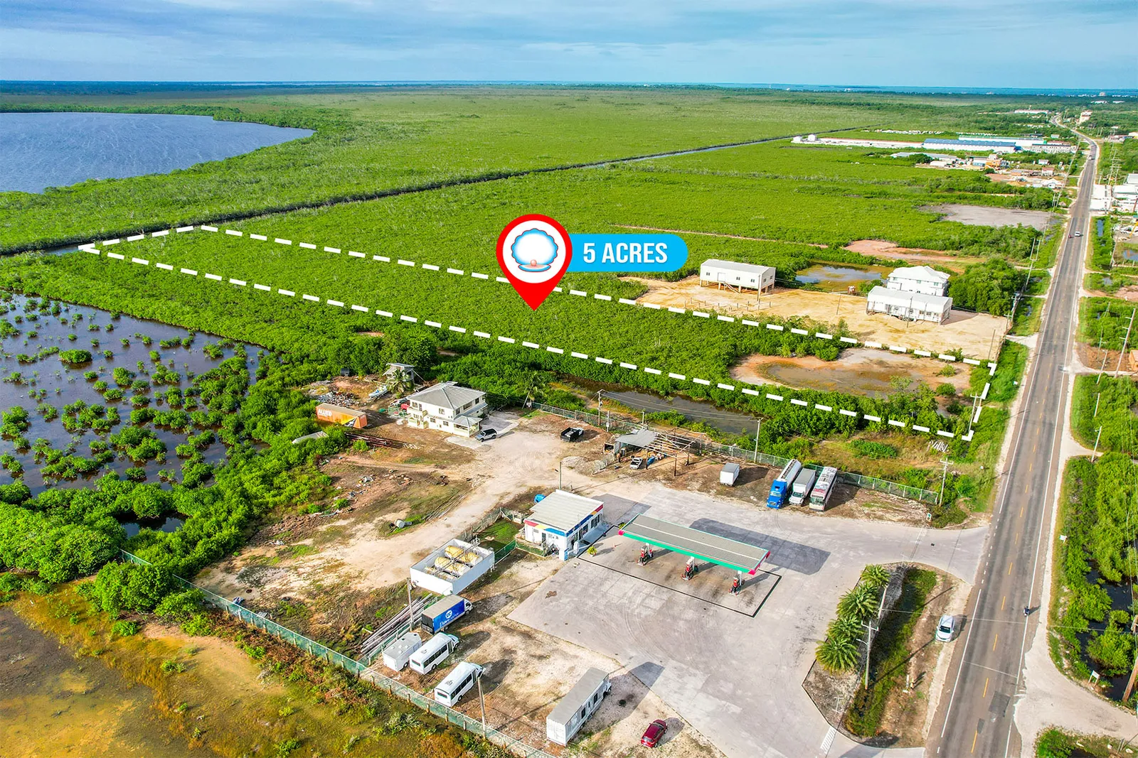 5-Acre George Price Highway Property, Belize