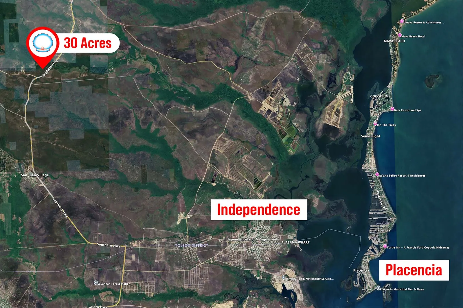 30 Acres Southern Highway