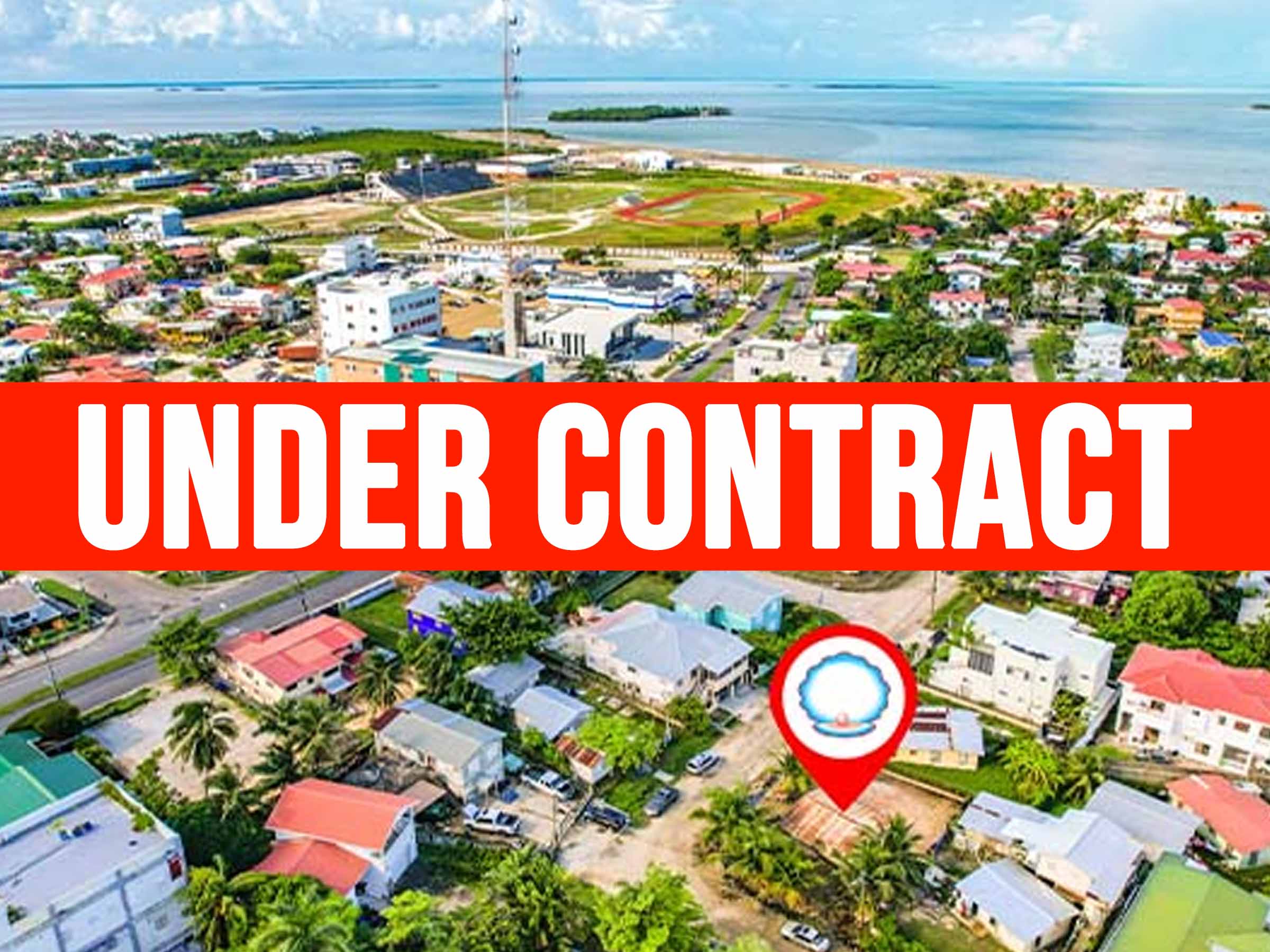 UNDER CONTRACT: 70’x55′ Lot, Corner 8 and K Street, King’s Park, Belize City