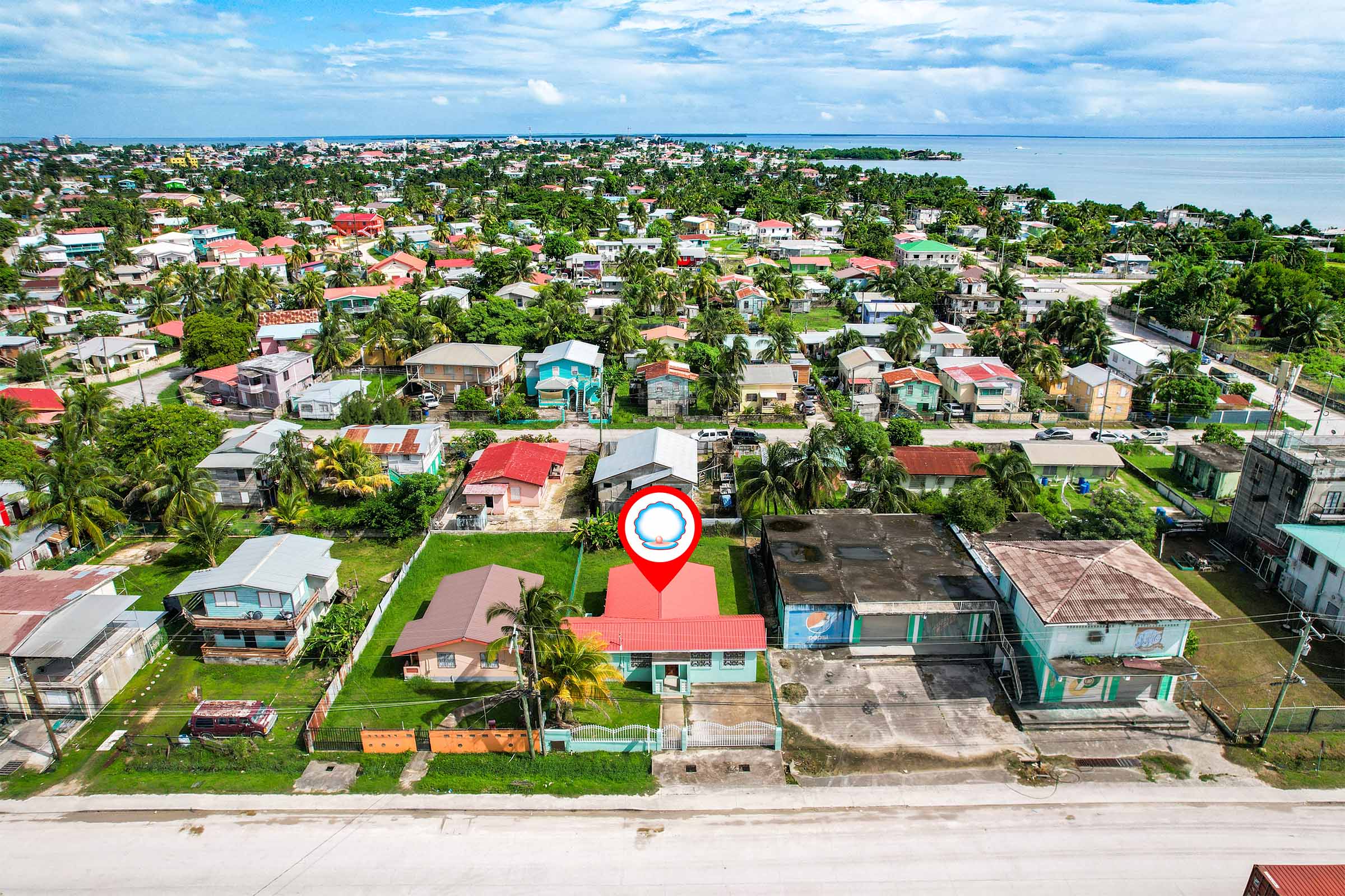 Versatile Property on Central American Boulevard Near Port of Belize