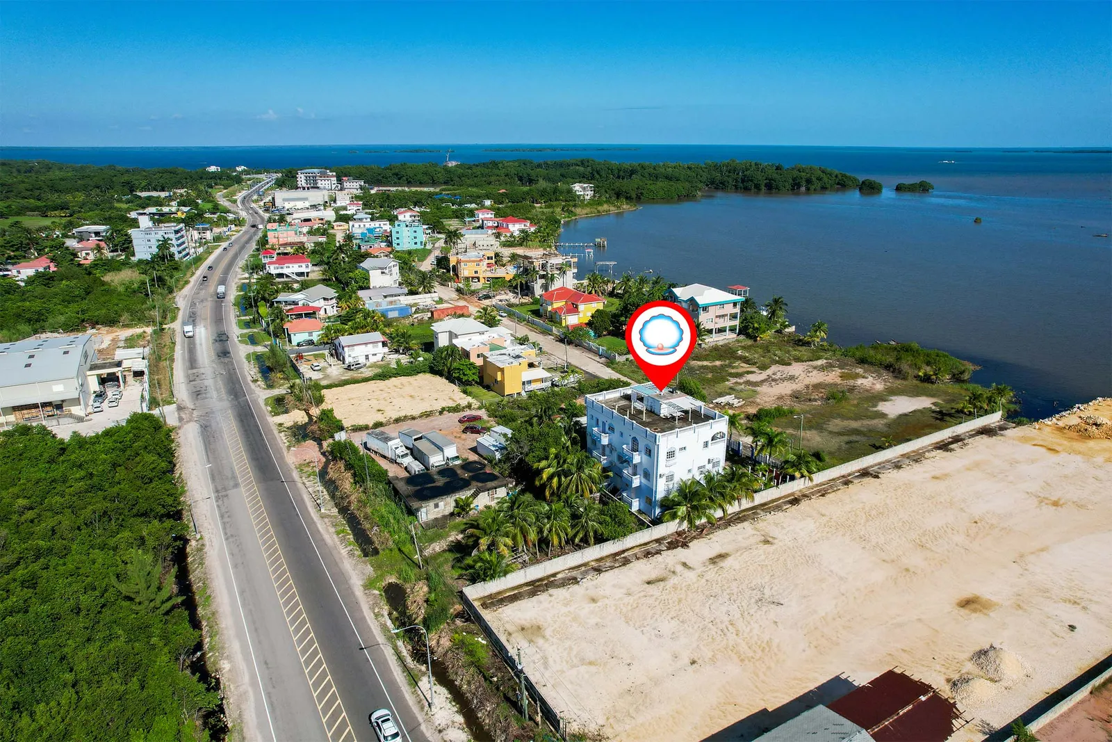 Sea View Apartment Building | Driftwood Bay, Belize City
