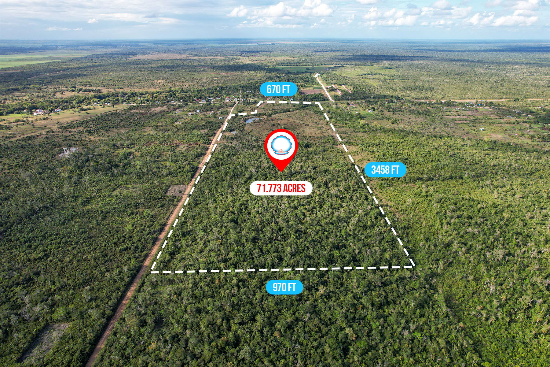 71.77 Acres, Mile 39 George Price Highway