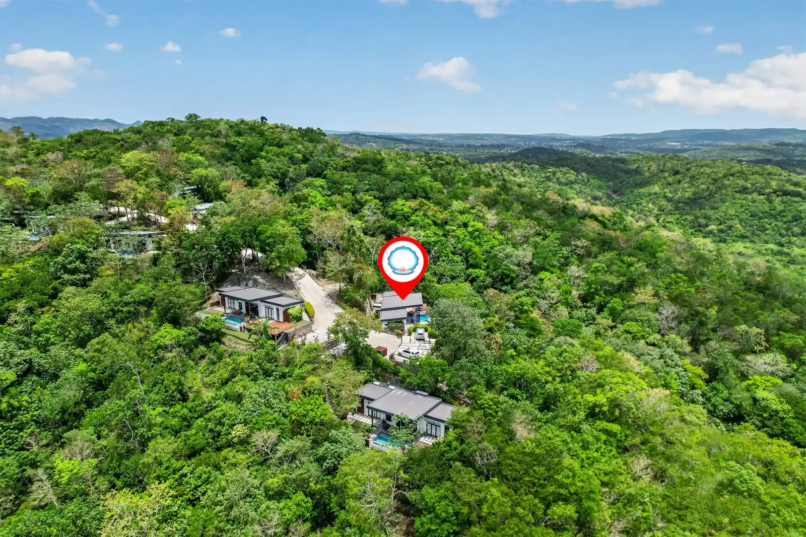 Modern 2 bed 2 bath Mountain Valley View Villa with Infinity Pool
