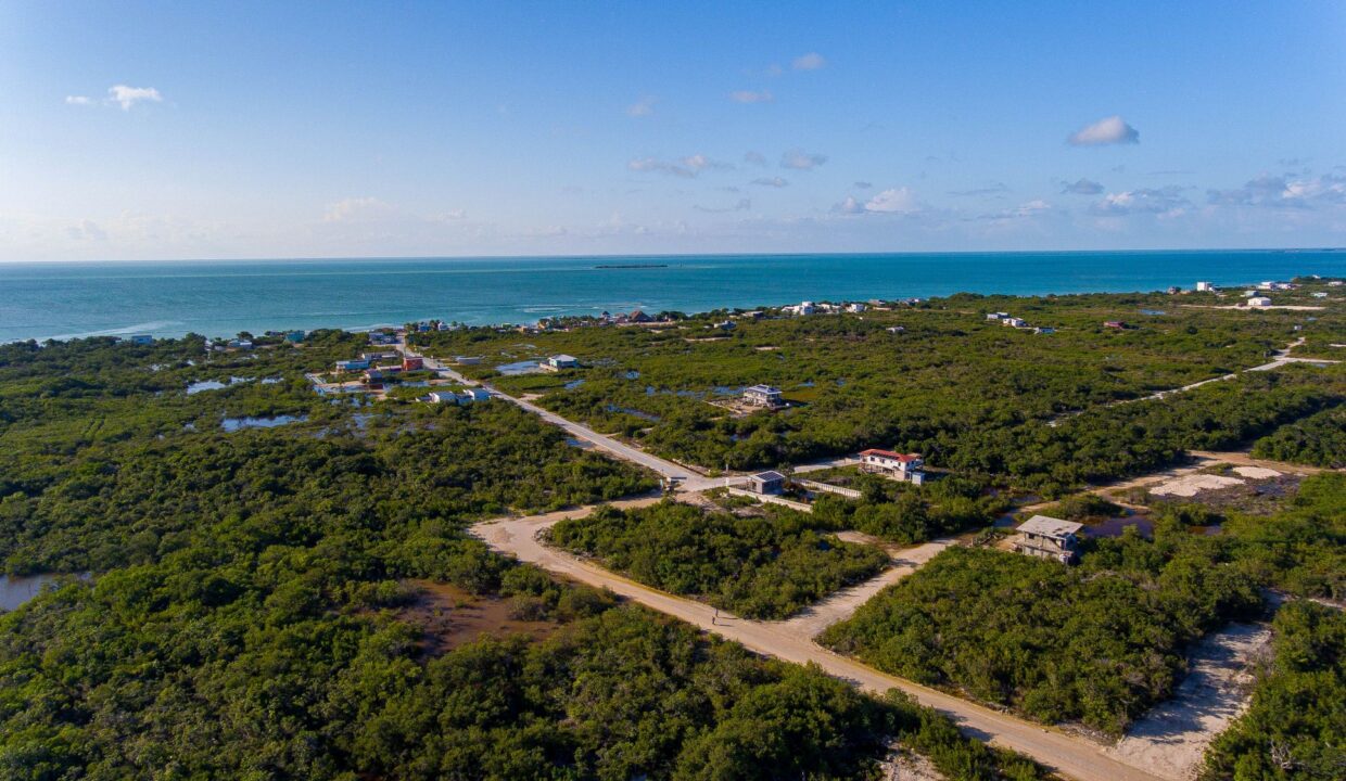 Secret Beach Investment Land for Sale – Two Side-by-Side Parcels Near Main Road, Ambergris Caye