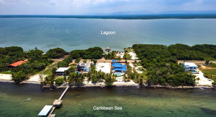 South Gull Villa; 5 Bed, 4 Bath Beachfront Villa w/ Pool &amp; Vacant Waterfront Lot