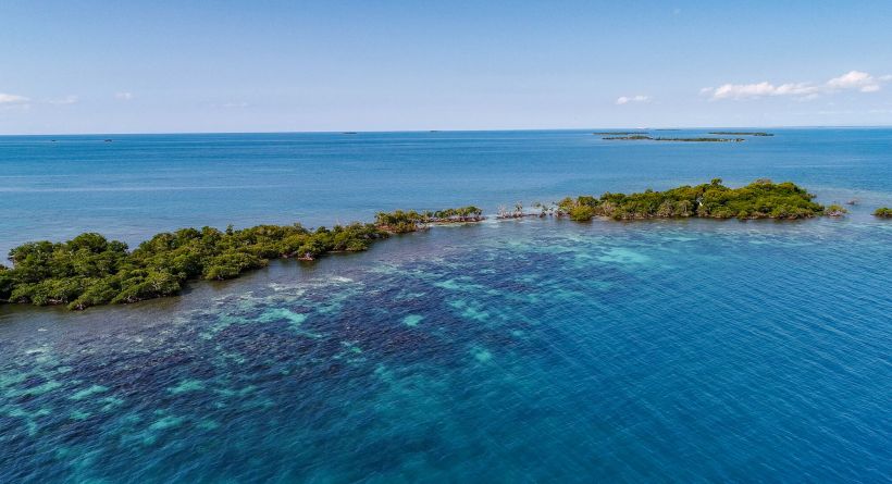 South Saddle Caye; 5 Acre Private Island w/ Master Planned 5 Bed Overwater Villa