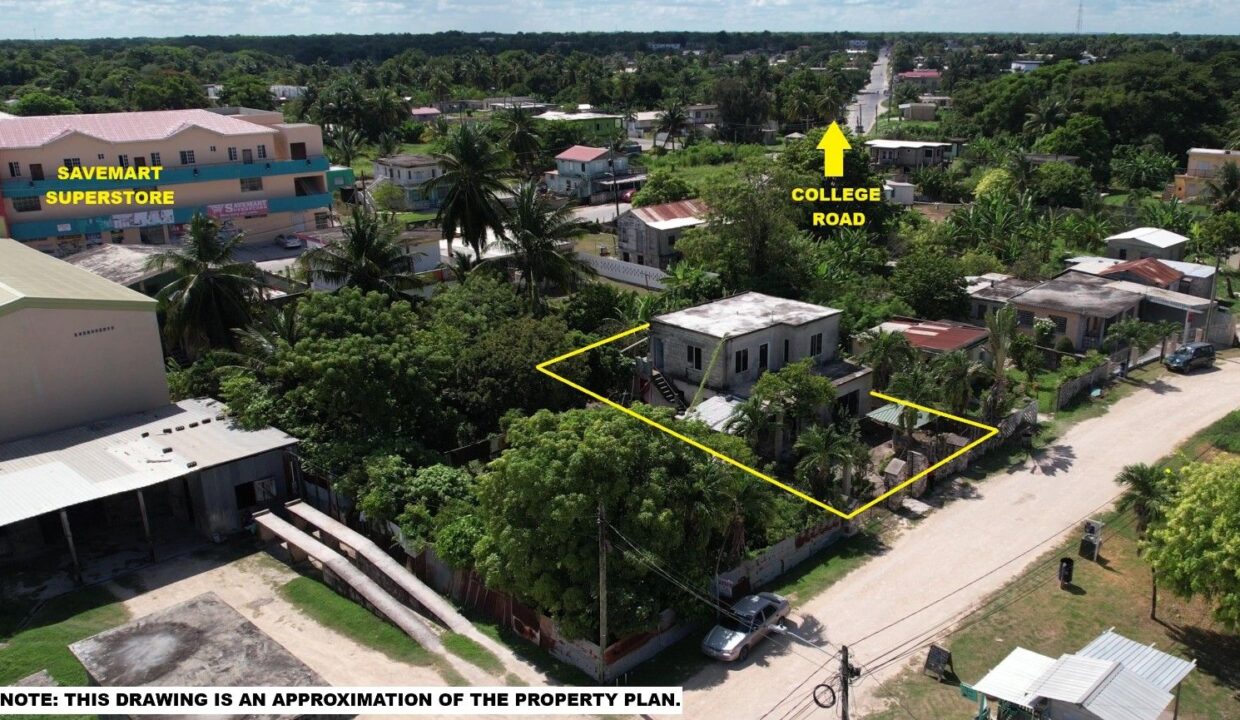 Spacious Two-Story Fixer with Endless Possibilities in the heart of Corozal Town