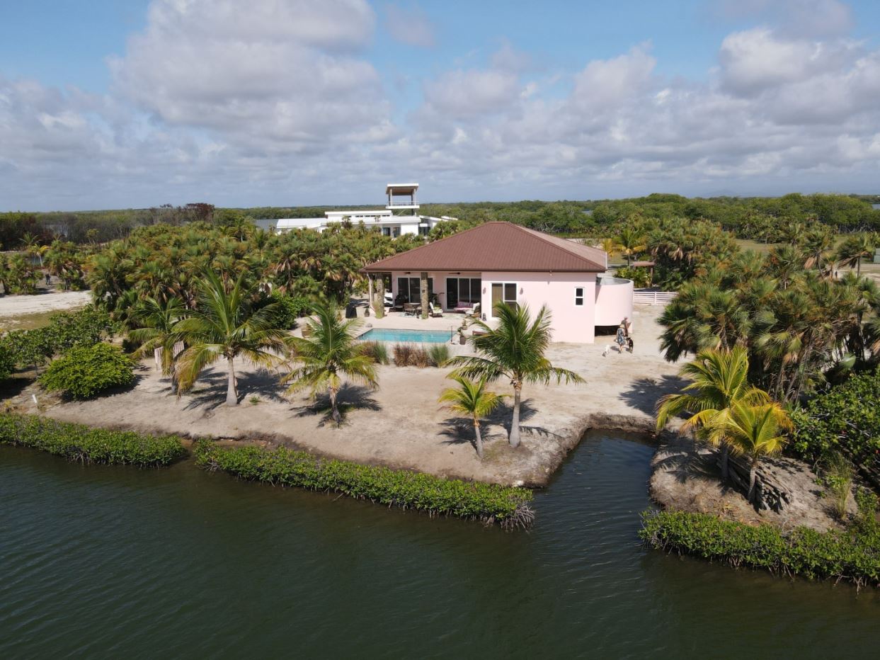 New Construction Waterfront Home in Naia Resort, Placencia Peninsula Belize