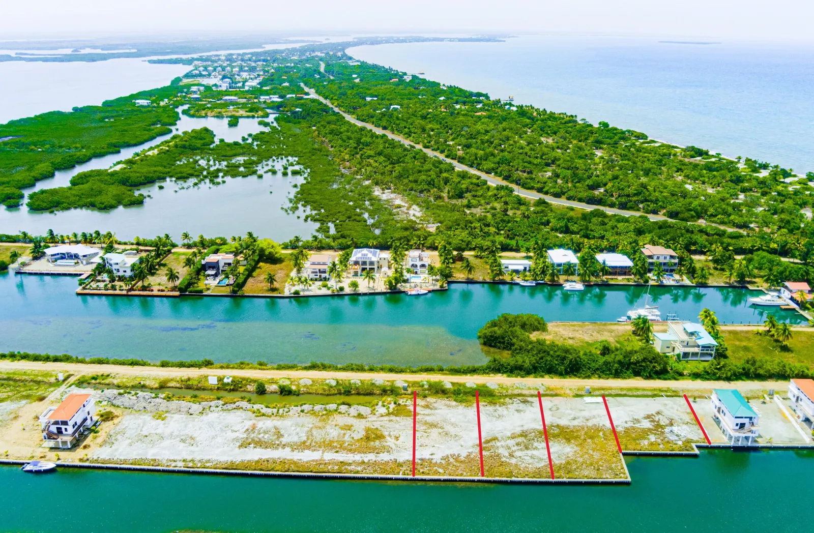 Canal Front Marina Lots – Build Your Dream Waterfront Lifestyle on the Placencia Peninsula