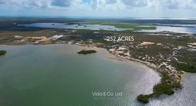 252 Acres of Waterfront Land in Belize’s Southern and Western Lagoon