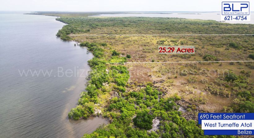 25.29 Acre in Turneffe Atoll