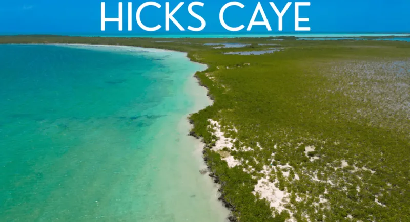4.261 Acres of Hicks Caye Island For Sale in Belize