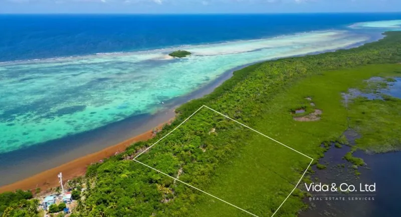 6.69 Acres Island For Sale | Dual Waterfront Access | Turneffe Atoll, Belize