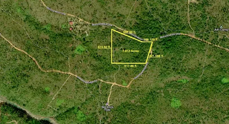 7.912 Acres near Privassion Creek and Blancaneaux Lodge in Mountain Pine Ridge