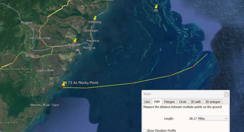 8.73 ACRE ISLAND PROPERTY ON ROCKY POINT ISLAND! ID-I18 BELIZE ISLAND REAL ESTATE FOR SALE