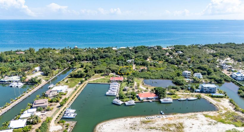 Attractive ¼ Acre Lot adjacent to The Moorings Yacht Charters north of Rum Point