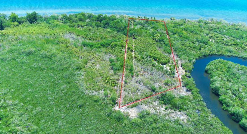 Caribbean Beachfront 2.75 acres just minutes from Hopkins