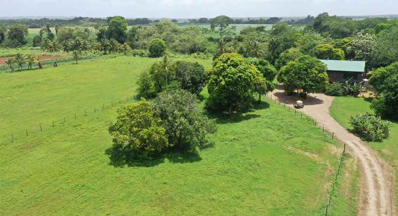 House & Land along Belize River