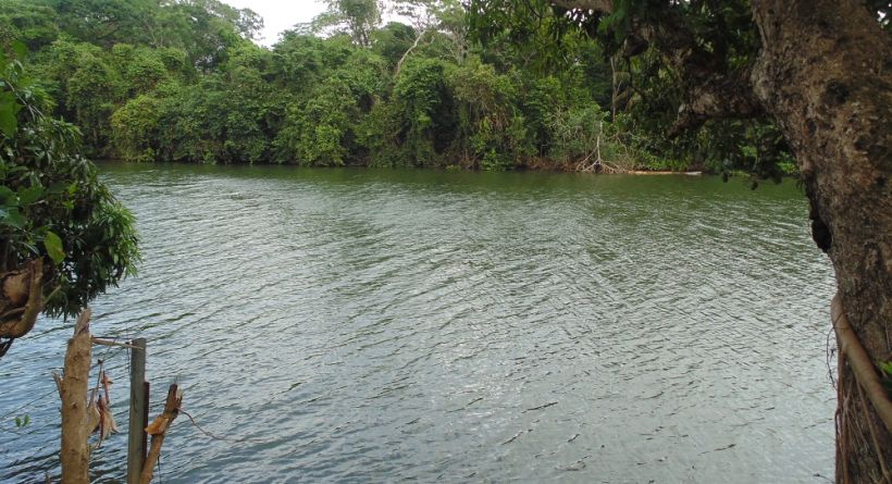 Over 9 acres with over 350 feet of Sittee River frontage