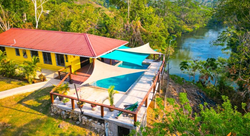 Riverfront Oasis Home For Sale In Cayo
