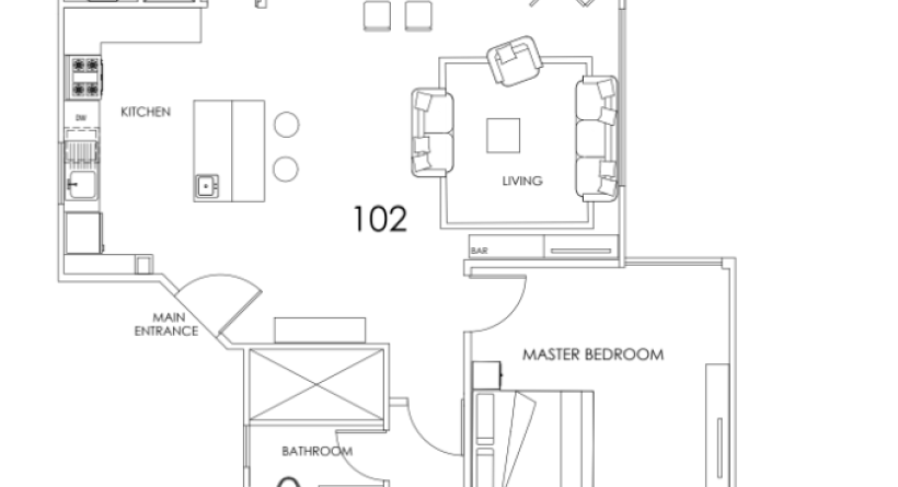 Royal Kahal Unit 102 Seaview