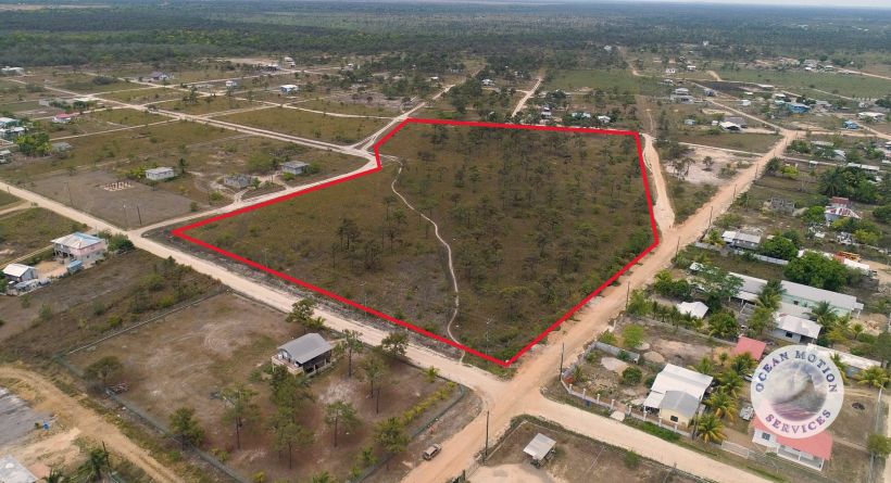 SCL10-5 acres of vacant land available to Purchase in Independence Village, Stann Creek District,