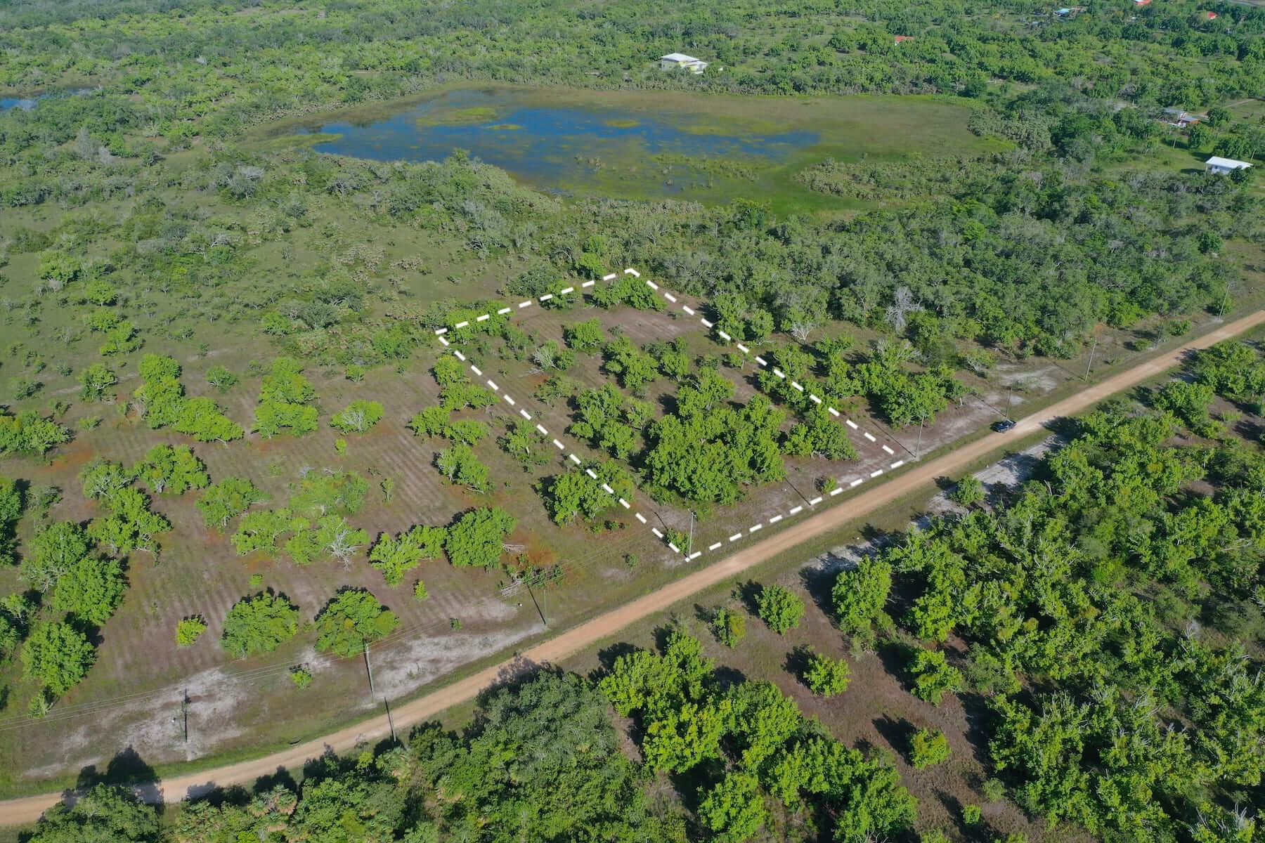 2 Acres of Land in Burrell Boom Village, Belize District, Belize