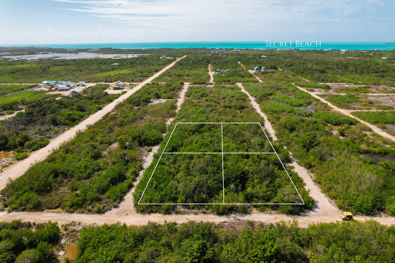 Four Prime Lots in Grand Belizean Estate-San Pedro-Secret Beach Lot for Sale