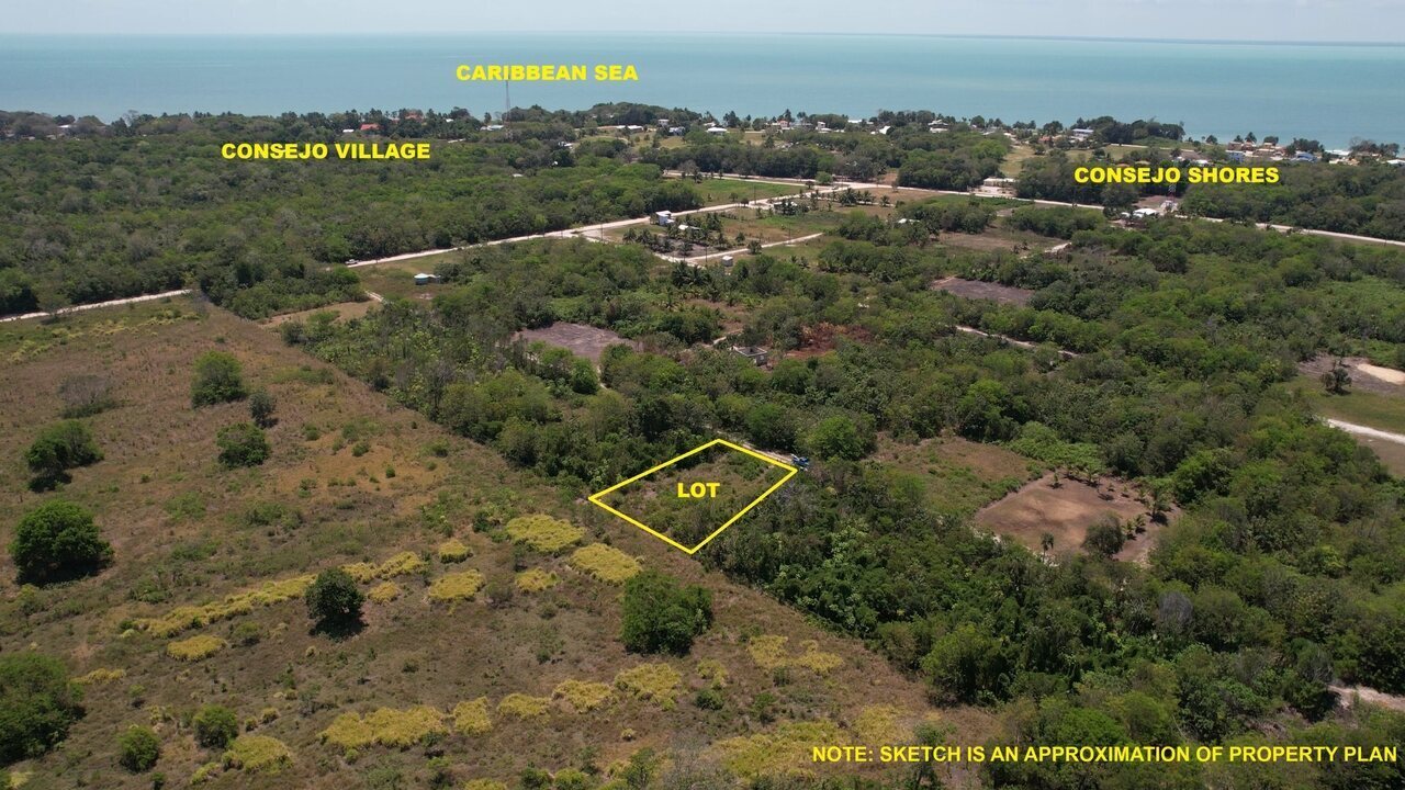 LARGE ¼-Acre Lot in a Waterfront Community, Consejo, Corozal District, Belize