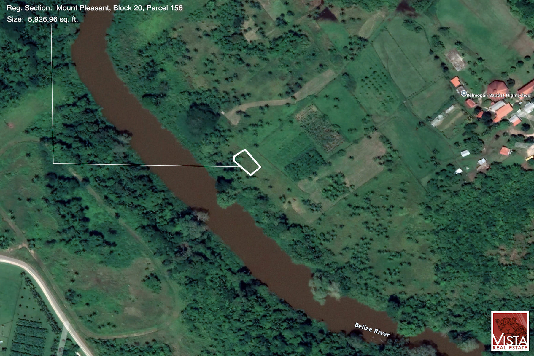 Riverfront Lot for Sale in Mount Pleasant, Belmopan – 5,926 sq. ft.