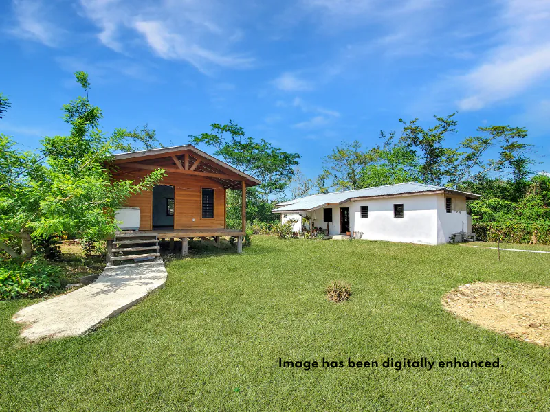 4201 – Craftsman Fixer Upper Home and Hardwood Cabin on a Spacious Lot near San Ignacio Town, Cayo, Belize