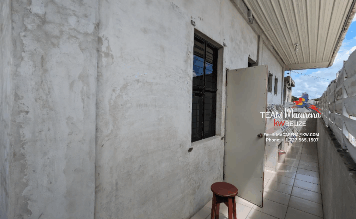 Two Story Concrete Building Orange Walk For Sale in Belize