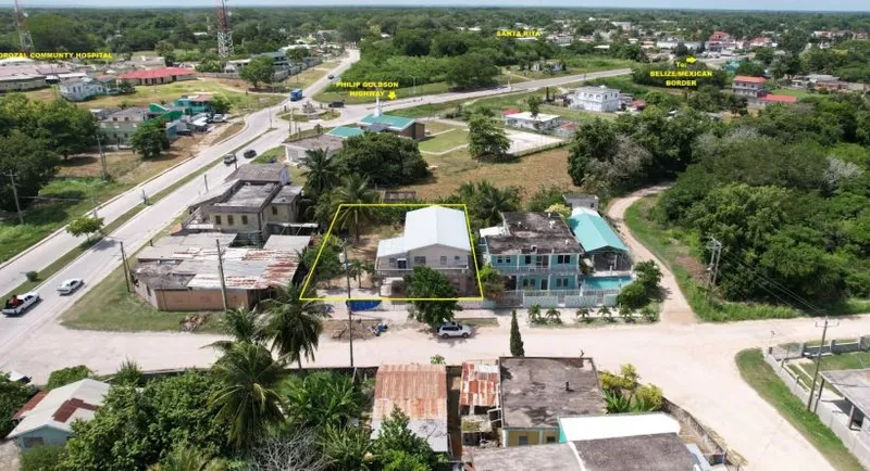 Two-Story House with 4 Separate Units In Corozal Town