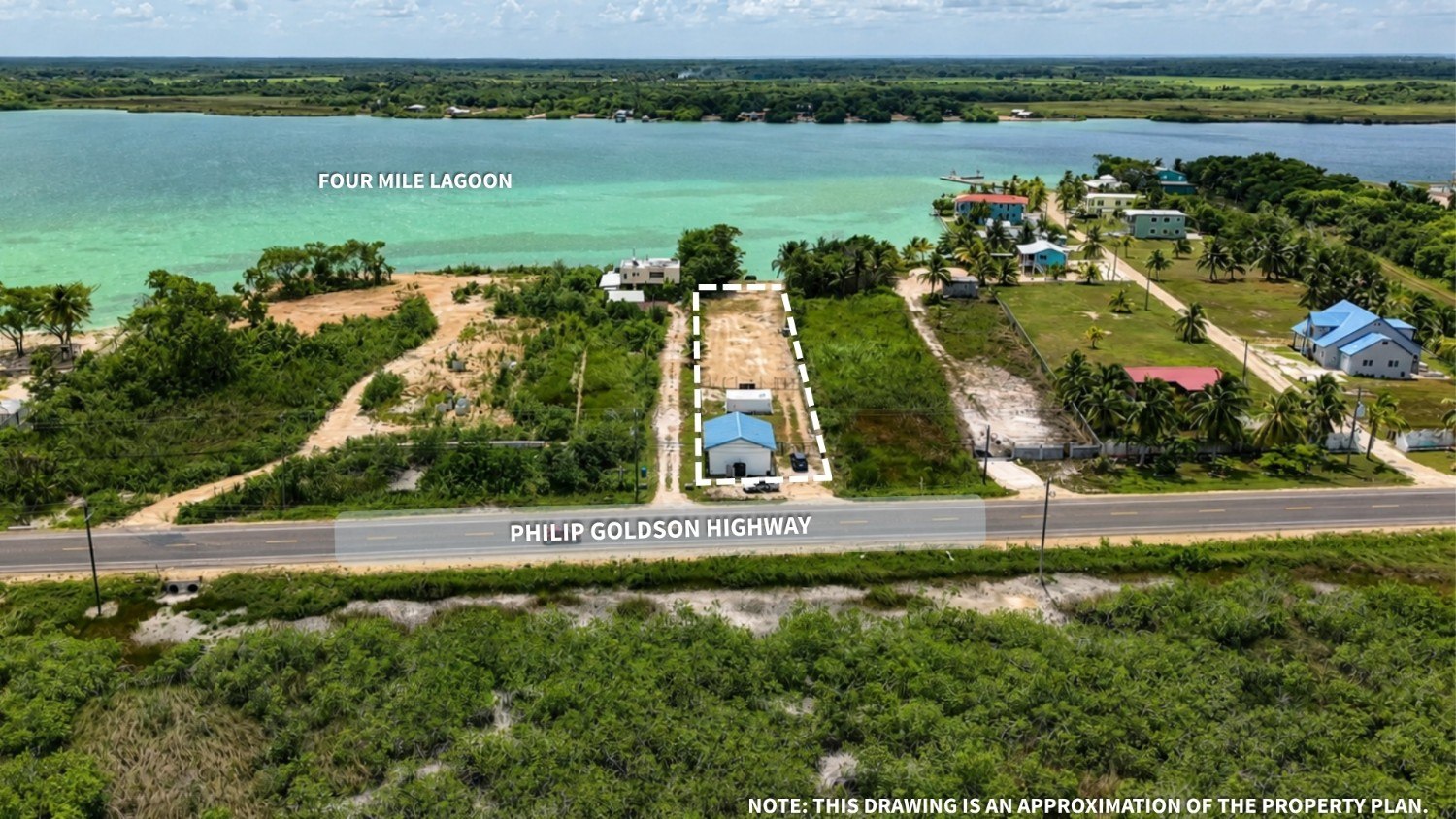 2 Bed, 1 Bath Lagoon-Front Home on 4 Miles Lagoon – Highway Frontage