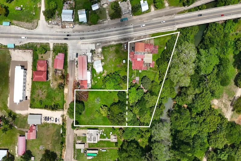 Spacious 1.8-Acre Property Near Roaring Creek River, Home and Business Potential