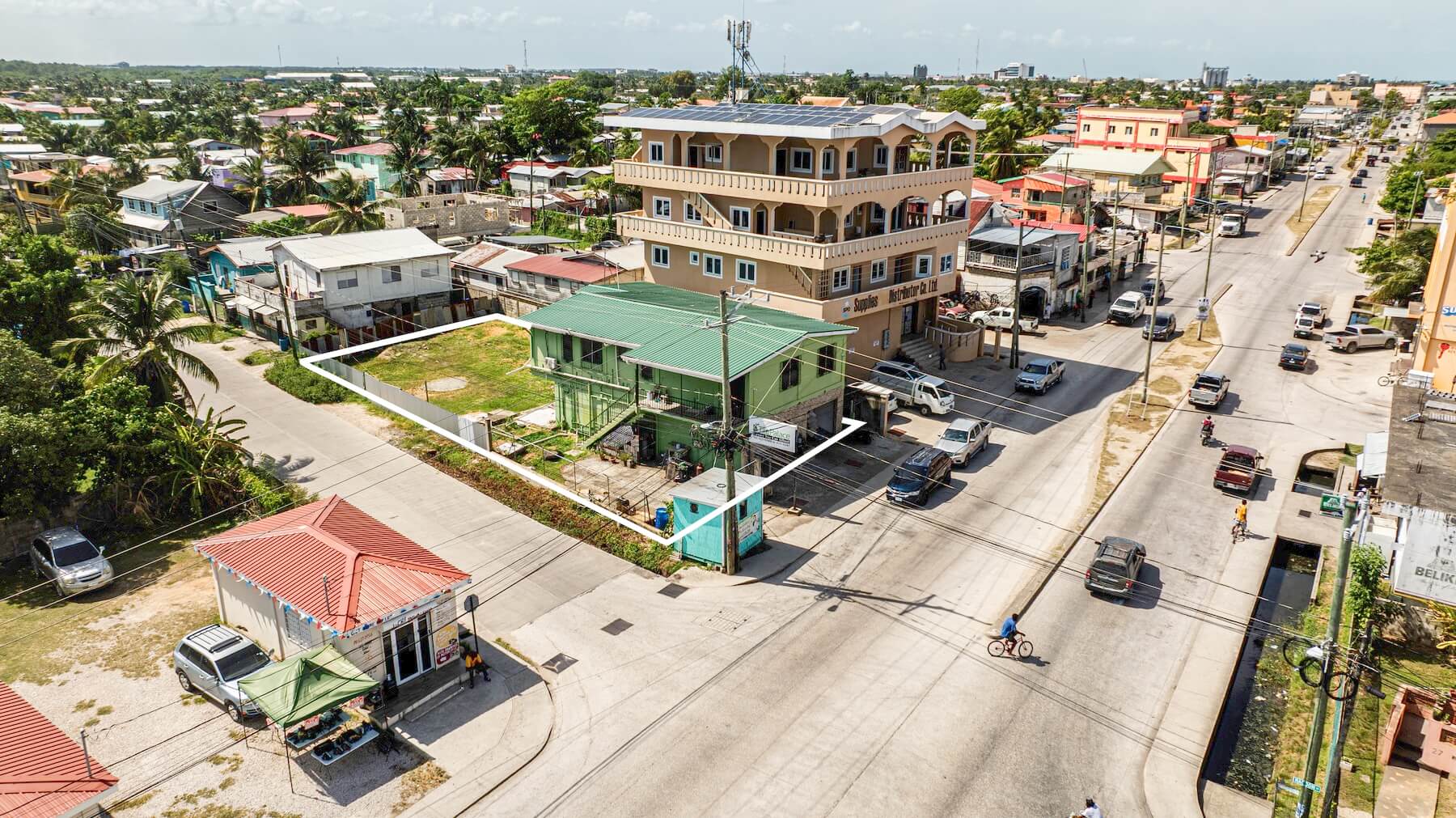 Rent: Modern Ground Floor Commercial Space – Central American Blvd., Belize City