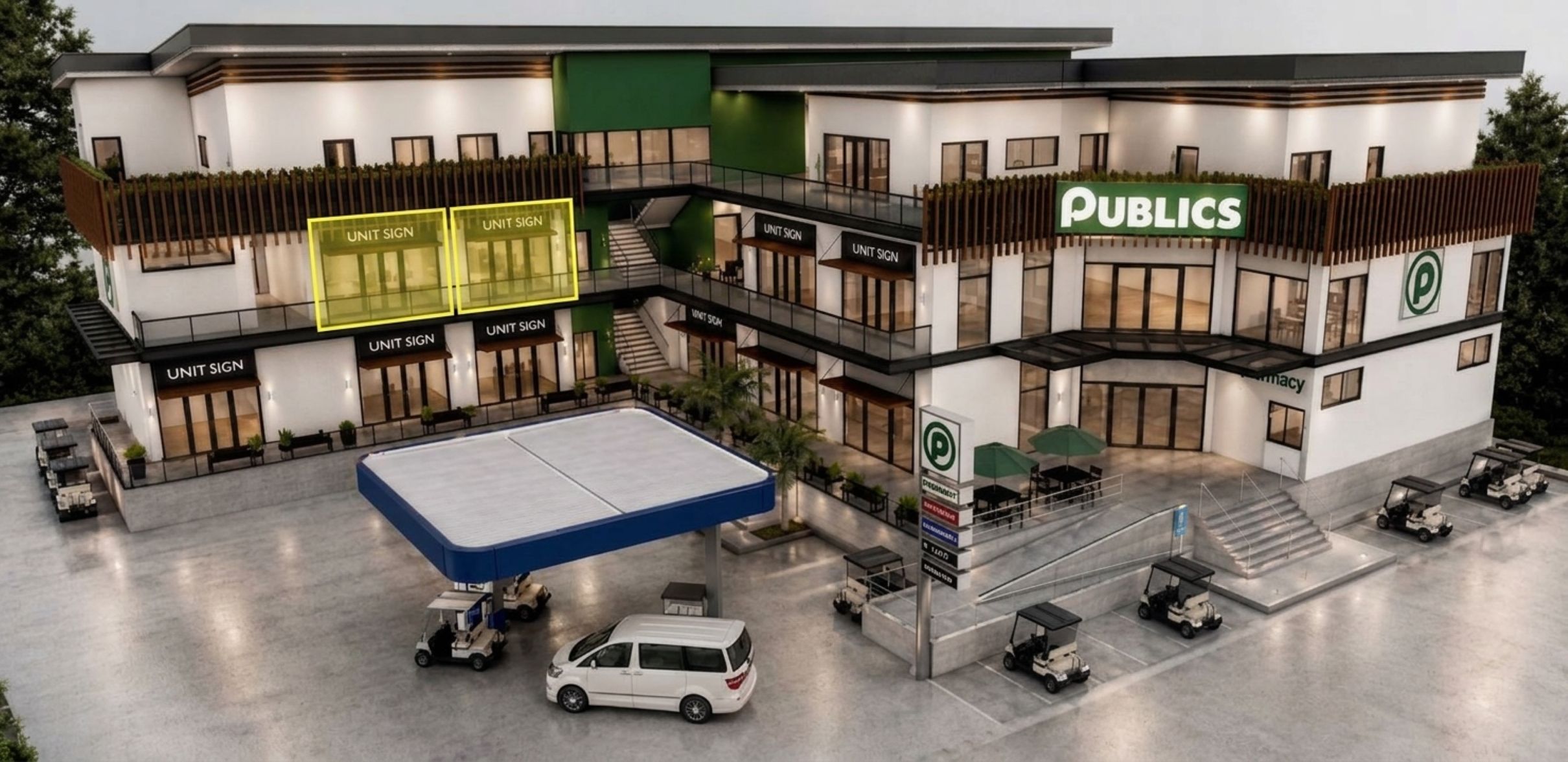 Unit 7 – Publics Commercial Plaza – Retail / Office Space in San Pedro-Ambergris