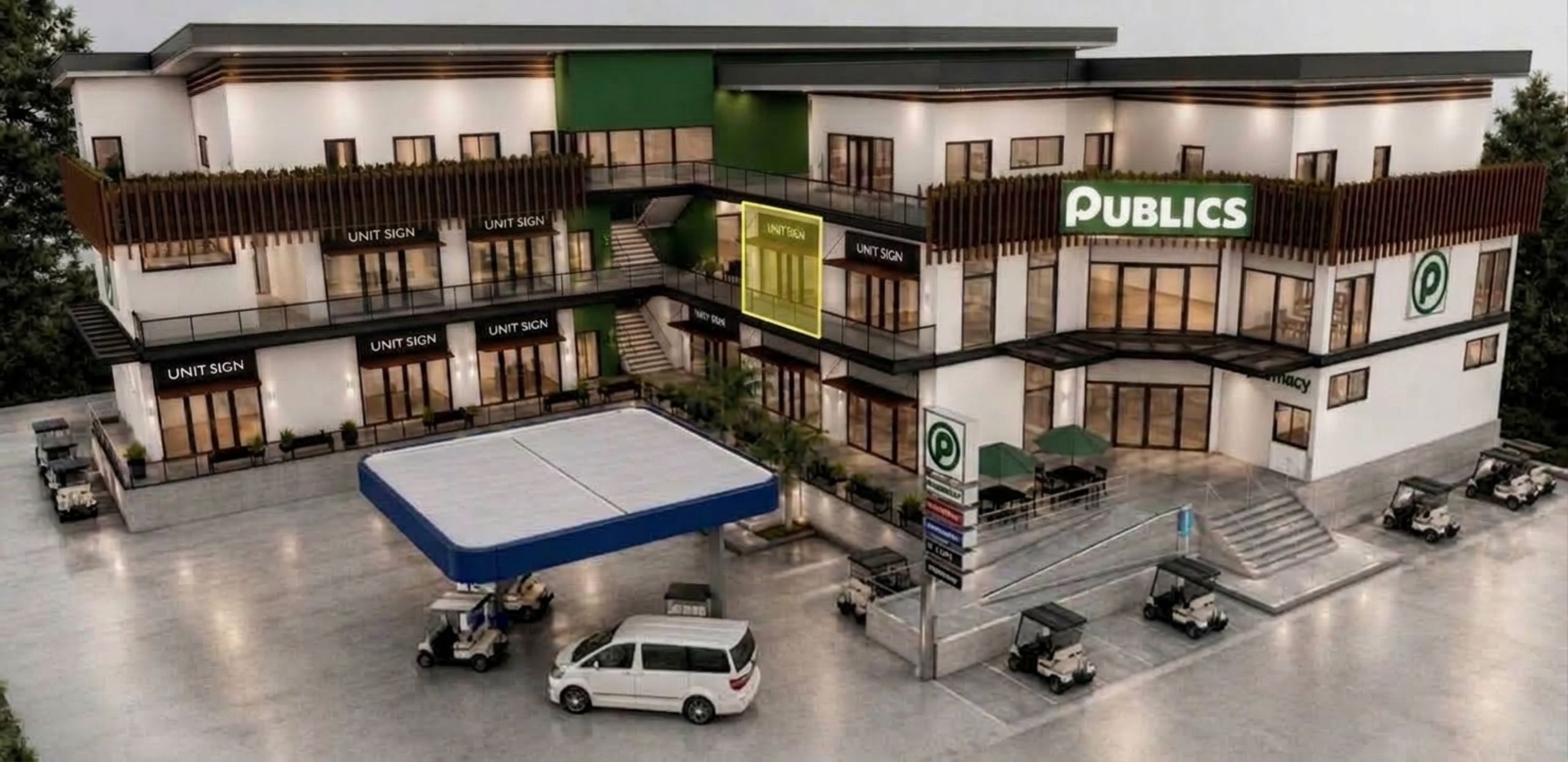 Unit 13 – Publics Commercial Plaza – Retail/Office Space in San Pedro-Ambergris