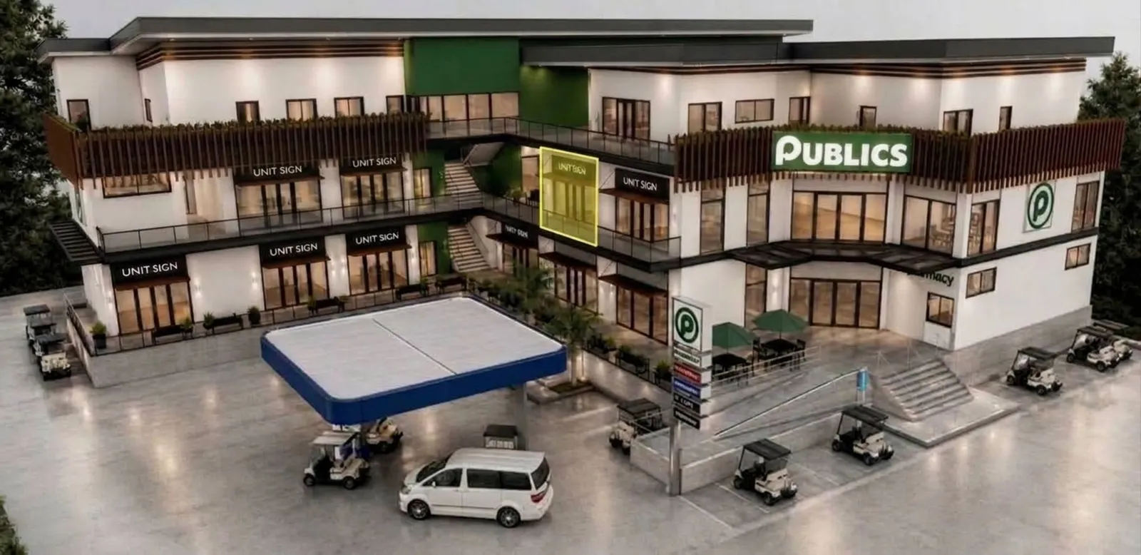 Unit 13 – Publics Commercial Plaza – Retail/Office Space in San Pedro-Ambergris