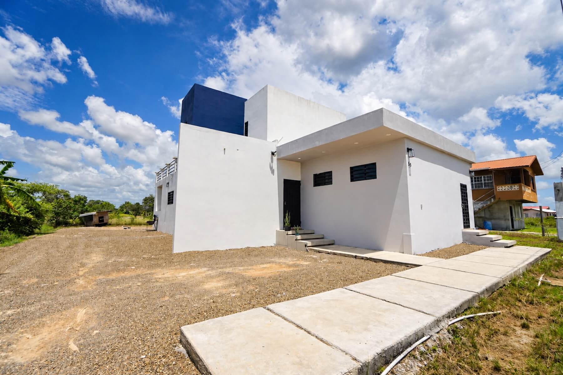 Modern 3-Bedroom Home with Bonus Room -Tropical Park, Mile 13.5 George Price Hwy