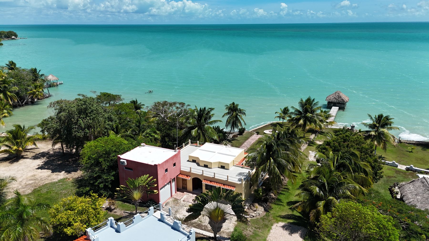 Fully Furnished Seafront Home w/Dock for Rent in Consejo Shores, Corozal