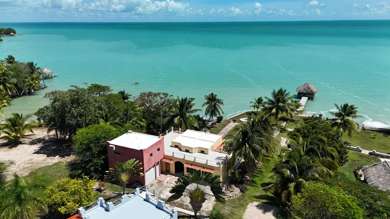 Fully Furnished Seafront Home w/Private Dock for Rent in Consejo Shores, Corozal